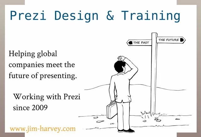 Jim Harvey Prezi Design and training screenshot