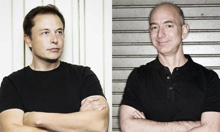 Jeff Bezos and Elon Musk