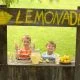 Using stock images - kids selling lemonade