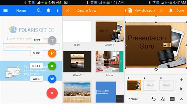 presentation app for android tablet