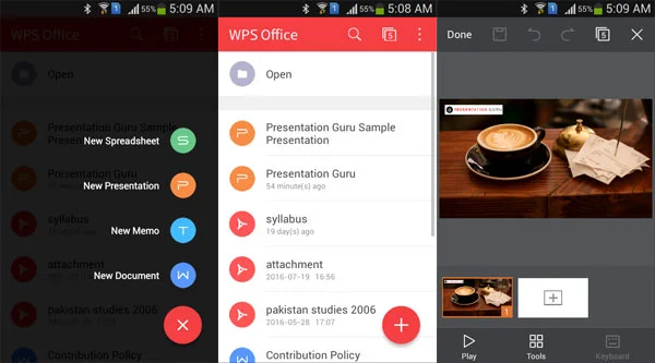 WPS Office screenshot