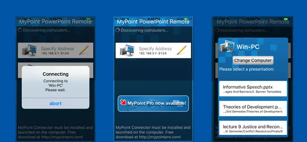 mypoint powerpoint remote