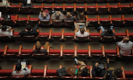 Empty audience