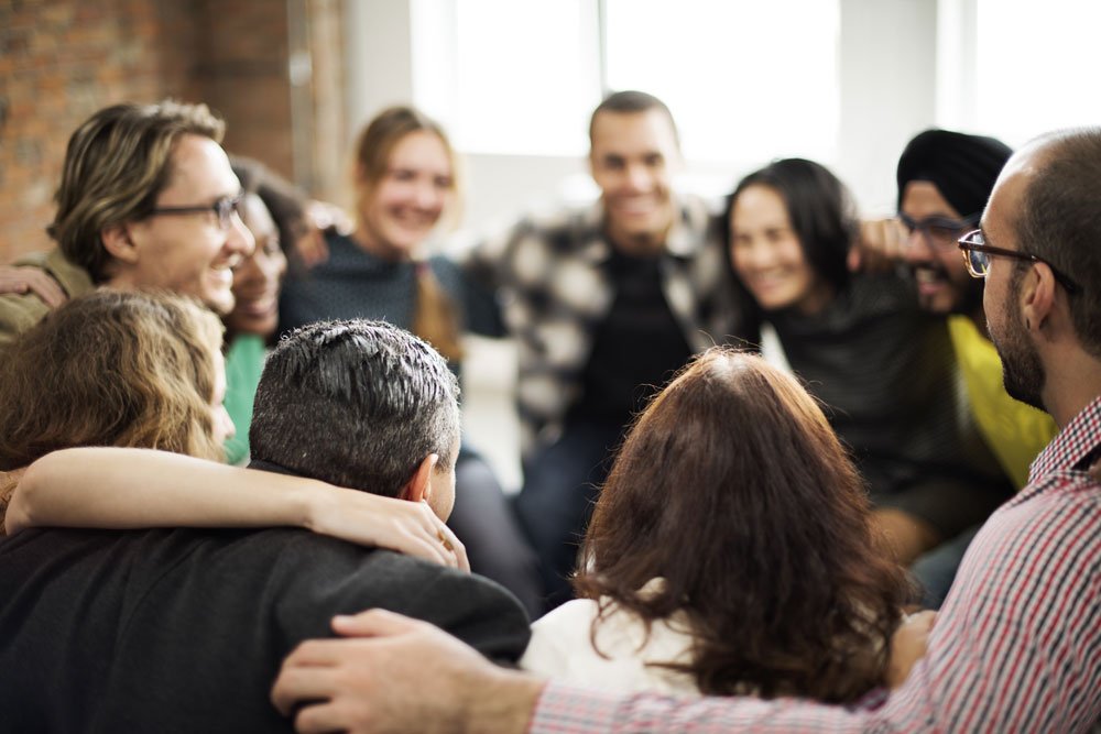 Team huddle to engage your audience