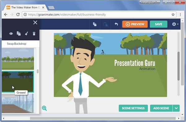 animated online presentation