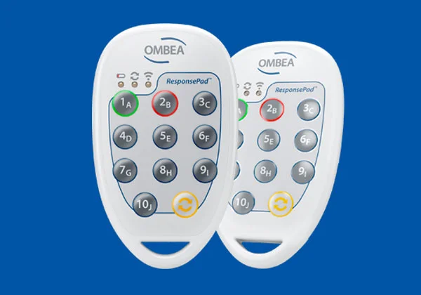 OMBEA live poll clicker