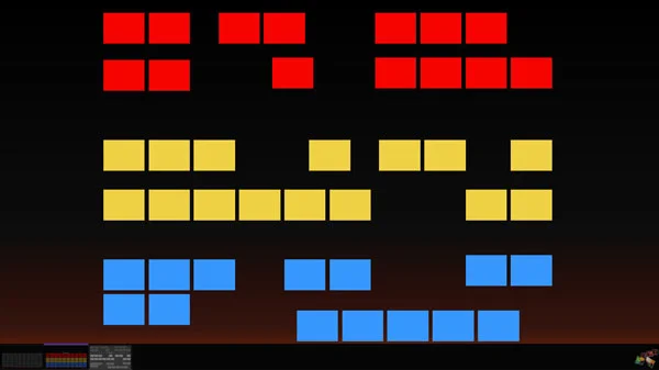 Powerpoint dashboard showing powerpoint slideshow broken down into modules