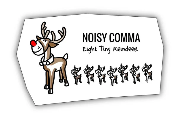 Eight tiny reindeer analogy for listing accomplishments
