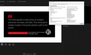 Powerpoint presenter mode