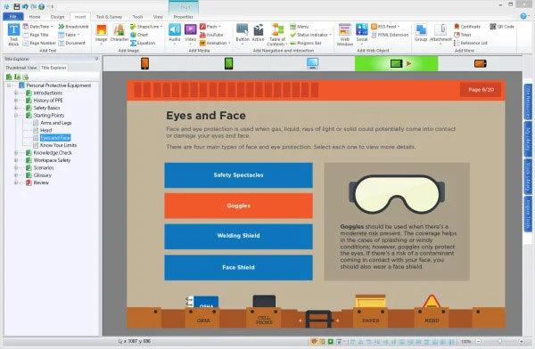 Lectora for powerpoint videos