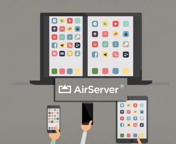 Airserver for screen mirroring