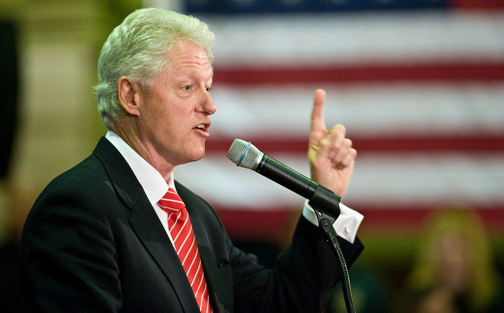 bill clinton charismatic speaker