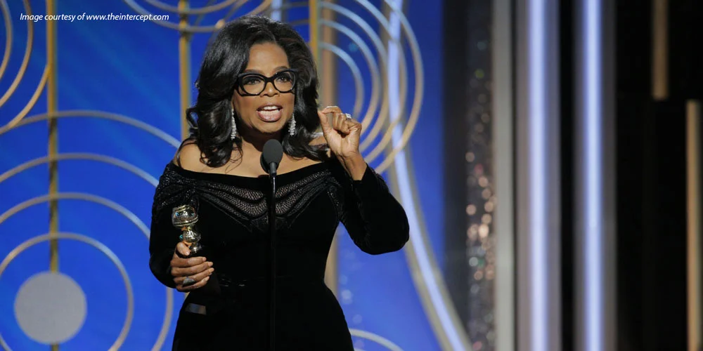 Oprah Winfrey acceptance speech 2018 Golden Globes