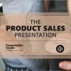 PowerPoint template for a product sales presentation