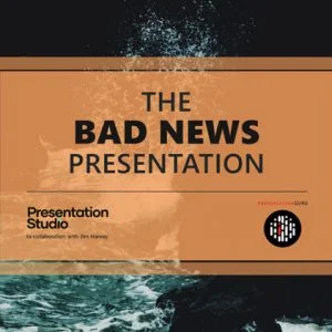 PowerPoint template for Bad News Presentation