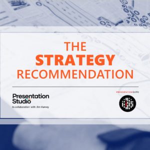 Powerpoint template for Strategy recommendation presentation