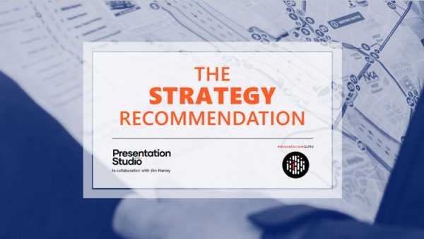 Powerpoint template for Strategy recommendation presentation