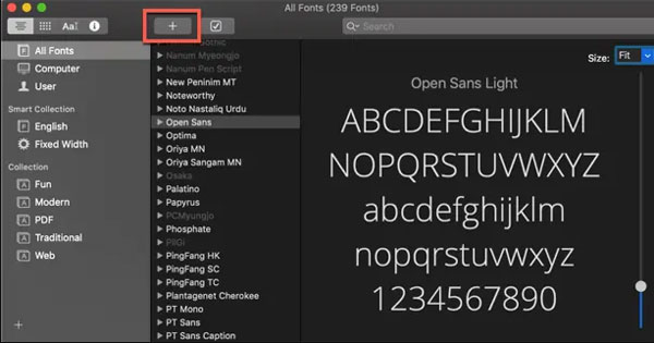 Font pairing in Keynote